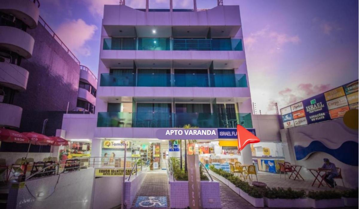 Israel Tambau- Apto Luxuoso- Em Frente Ao Mar Com Varanda João Pessoa エクステリア 写真