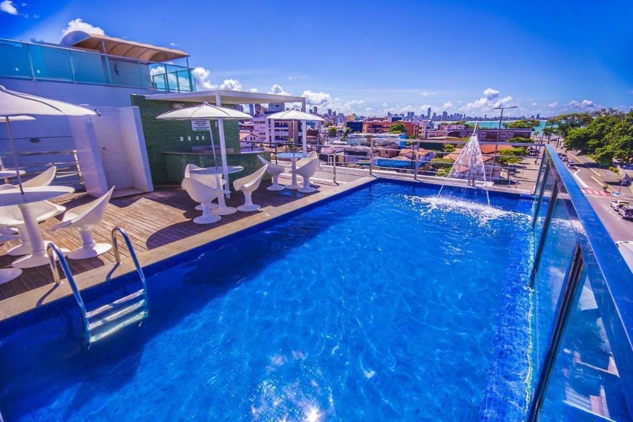 Israel Tambau- Apto Luxuoso- Em Frente Ao Mar Com Varanda João Pessoa エクステリア 写真