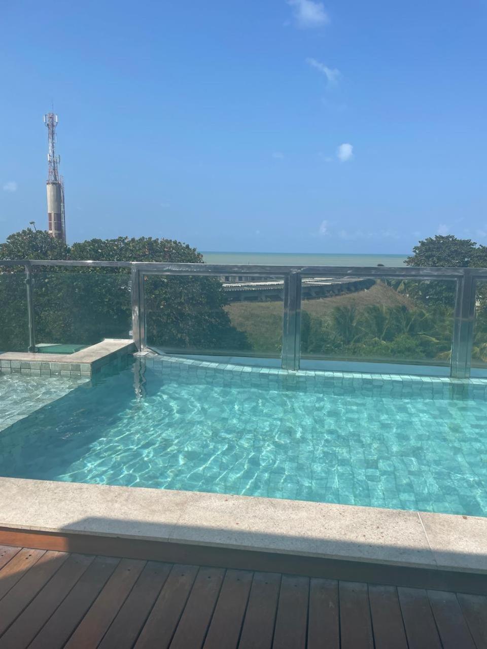 Israel Tambau- Apto Luxuoso- Em Frente Ao Mar Com Varanda João Pessoa エクステリア 写真