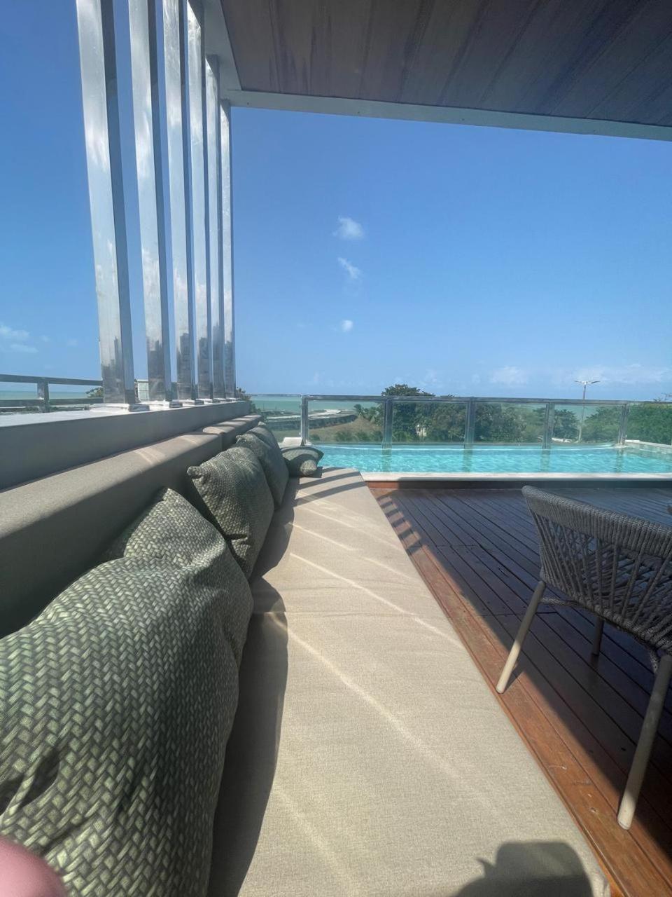 Israel Tambau- Apto Luxuoso- Em Frente Ao Mar Com Varanda João Pessoa エクステリア 写真